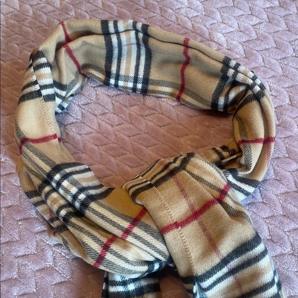 V. Fraas Men’s Plaid Cashmink Scarf - OSFM